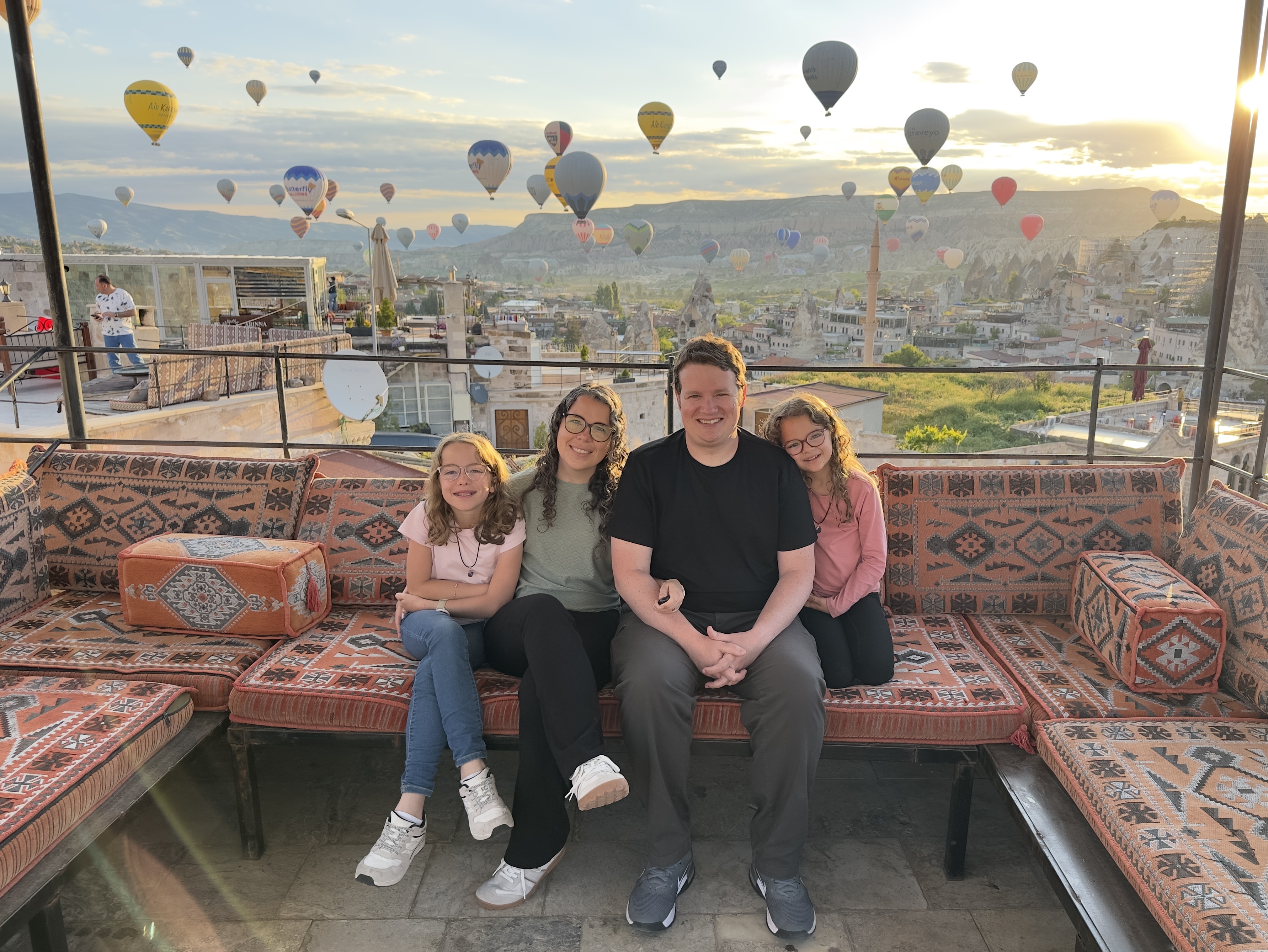 Shawn Kelley with his family